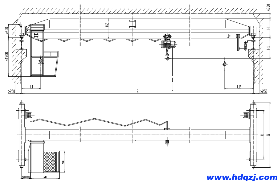 LD型電動單梁起重機產(chǎn)品簡介 LD型電動單梁起重機產(chǎn)品簡介